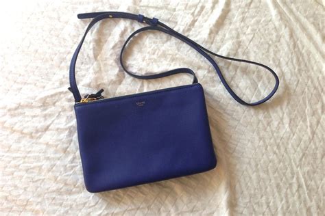 celine trio cobalt blue|celine trio bag sizes.